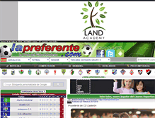 Tablet Screenshot of lapreferente.com